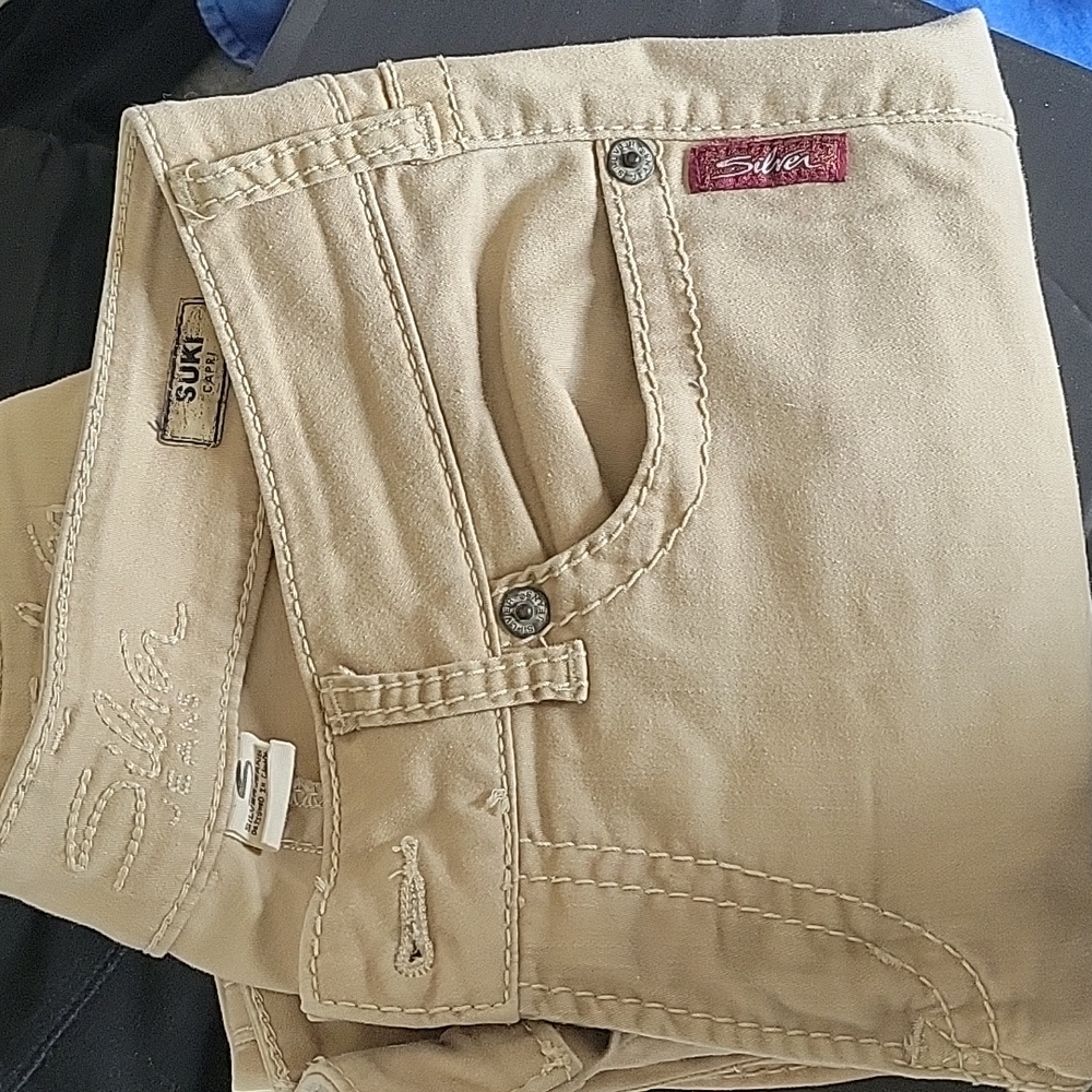 Silver jeans